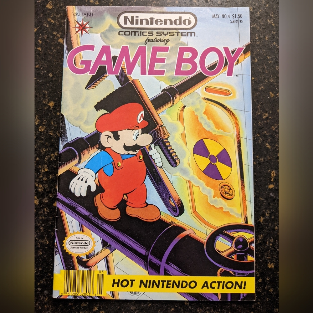 Vintage Nintendo Comic Book